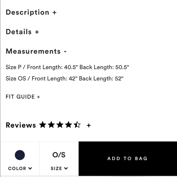 Hatch the Riviera Dress in Navy One Size - Picture 7 of 9